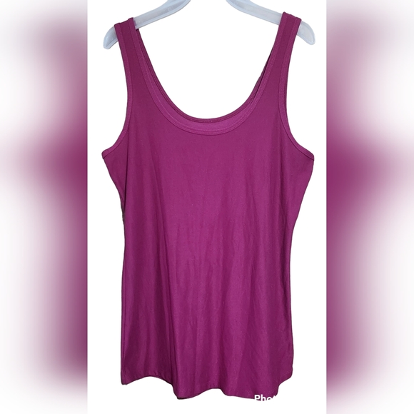 Fuscia Tank Top, sz XL, 15/17 - Picture 1 of 3